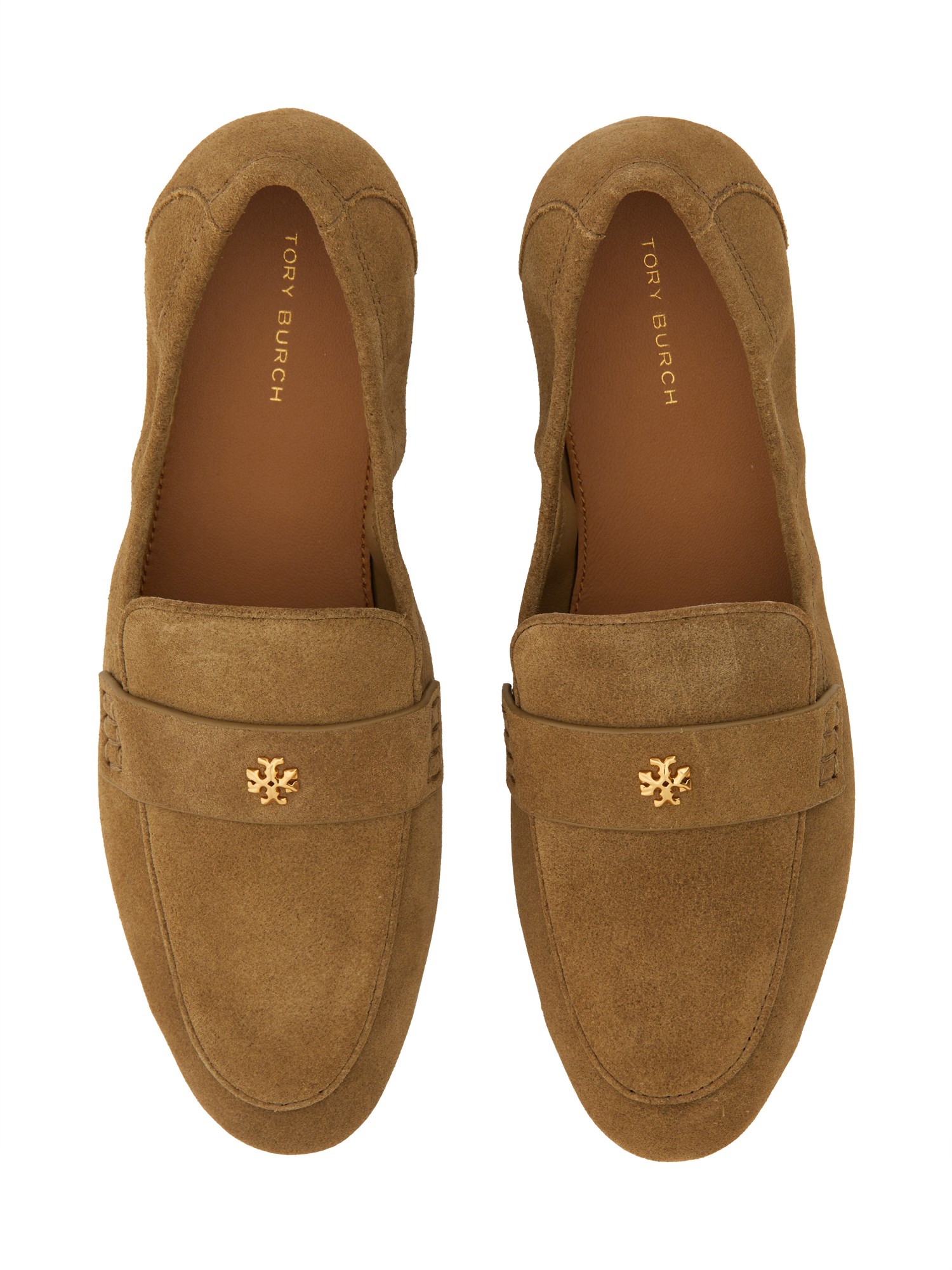 TORY BURCH    SUEDE BALLERINA LOAFER