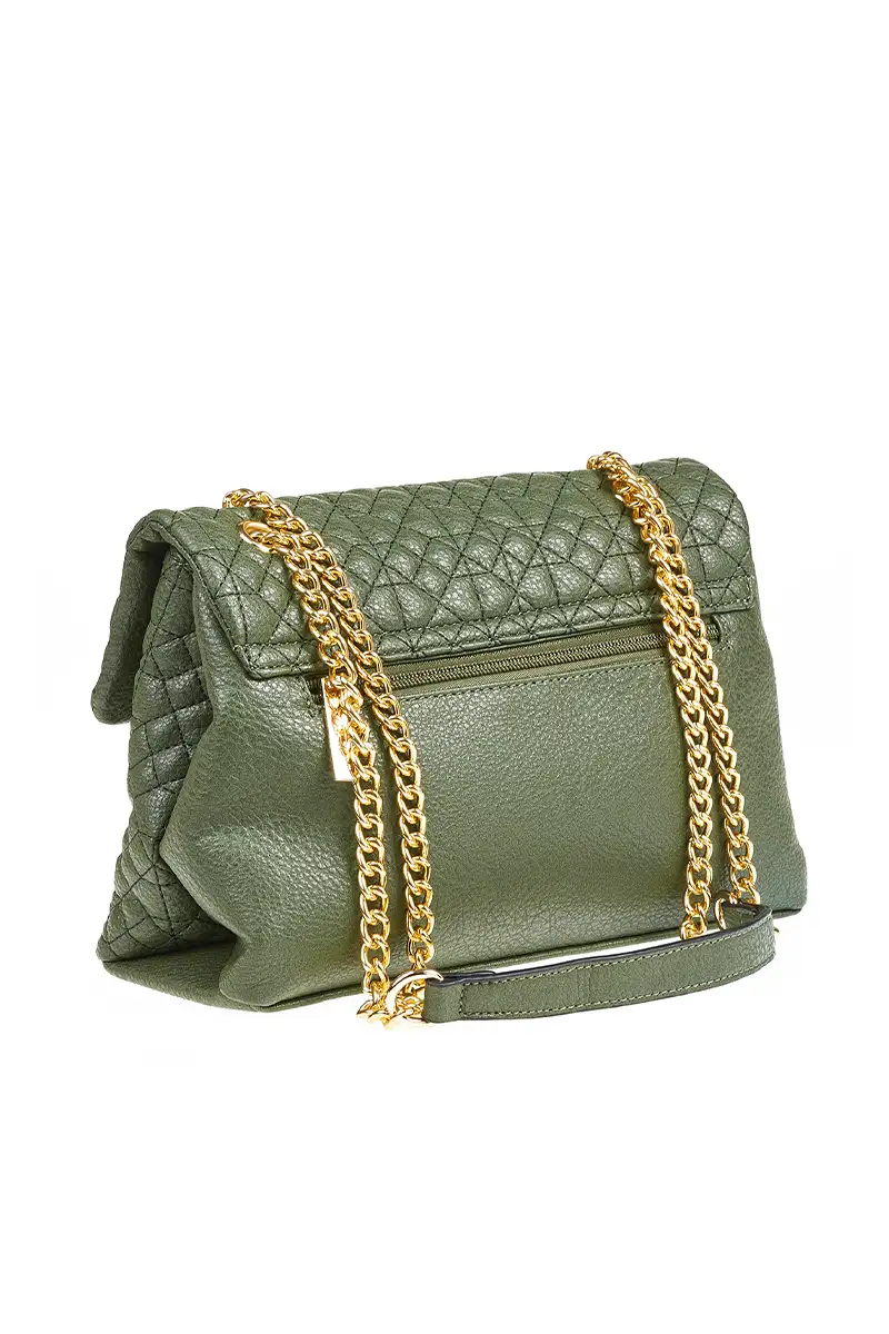 VERDE FASHION | Borsa con patta