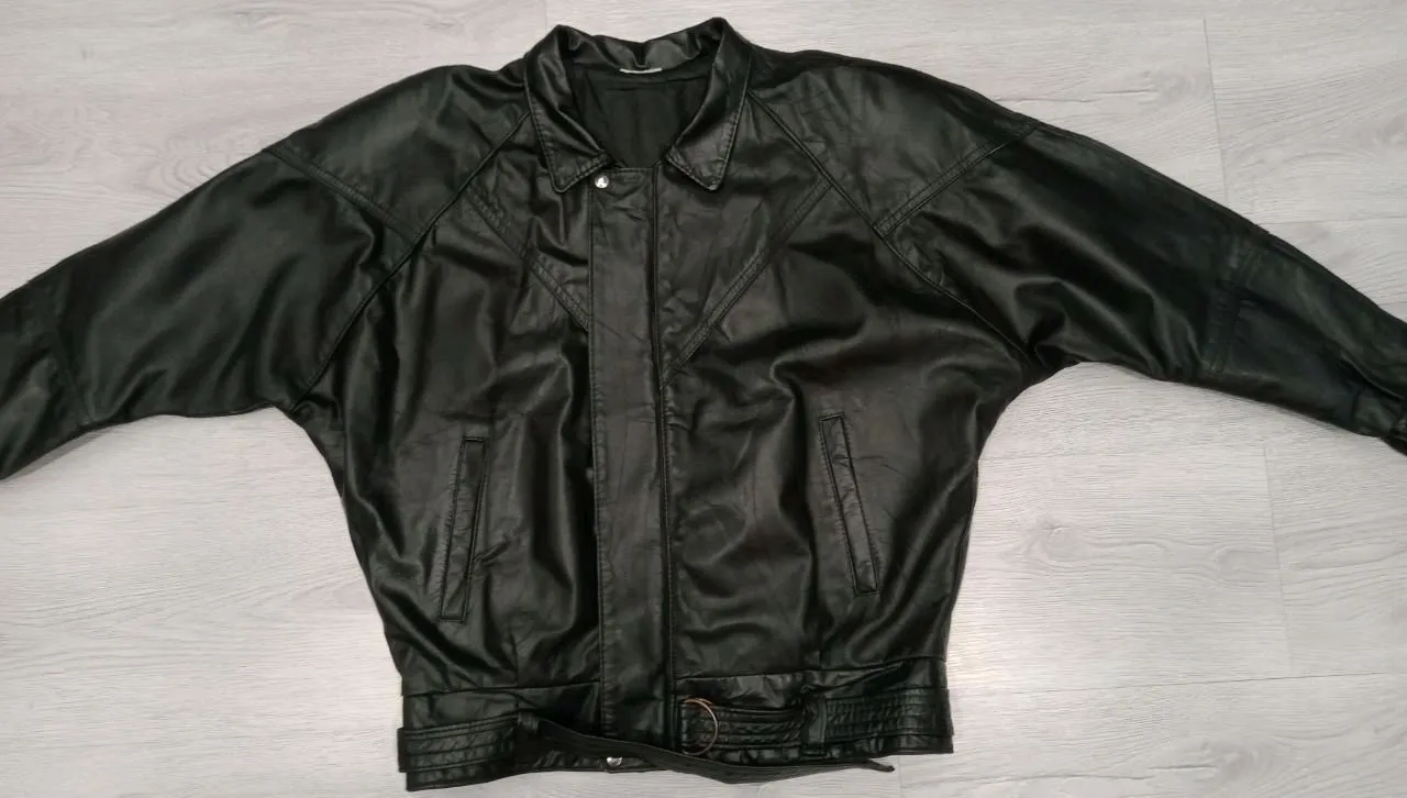 Vintage and Modern Leather Jacket Y2K- 10 piece