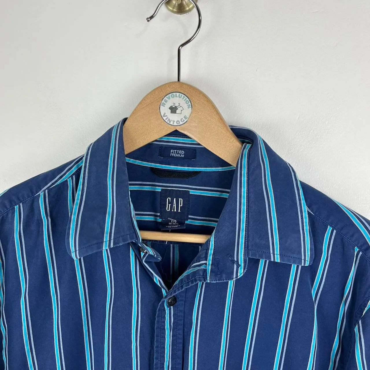 Vintage GAP Striped Shirt (Large)