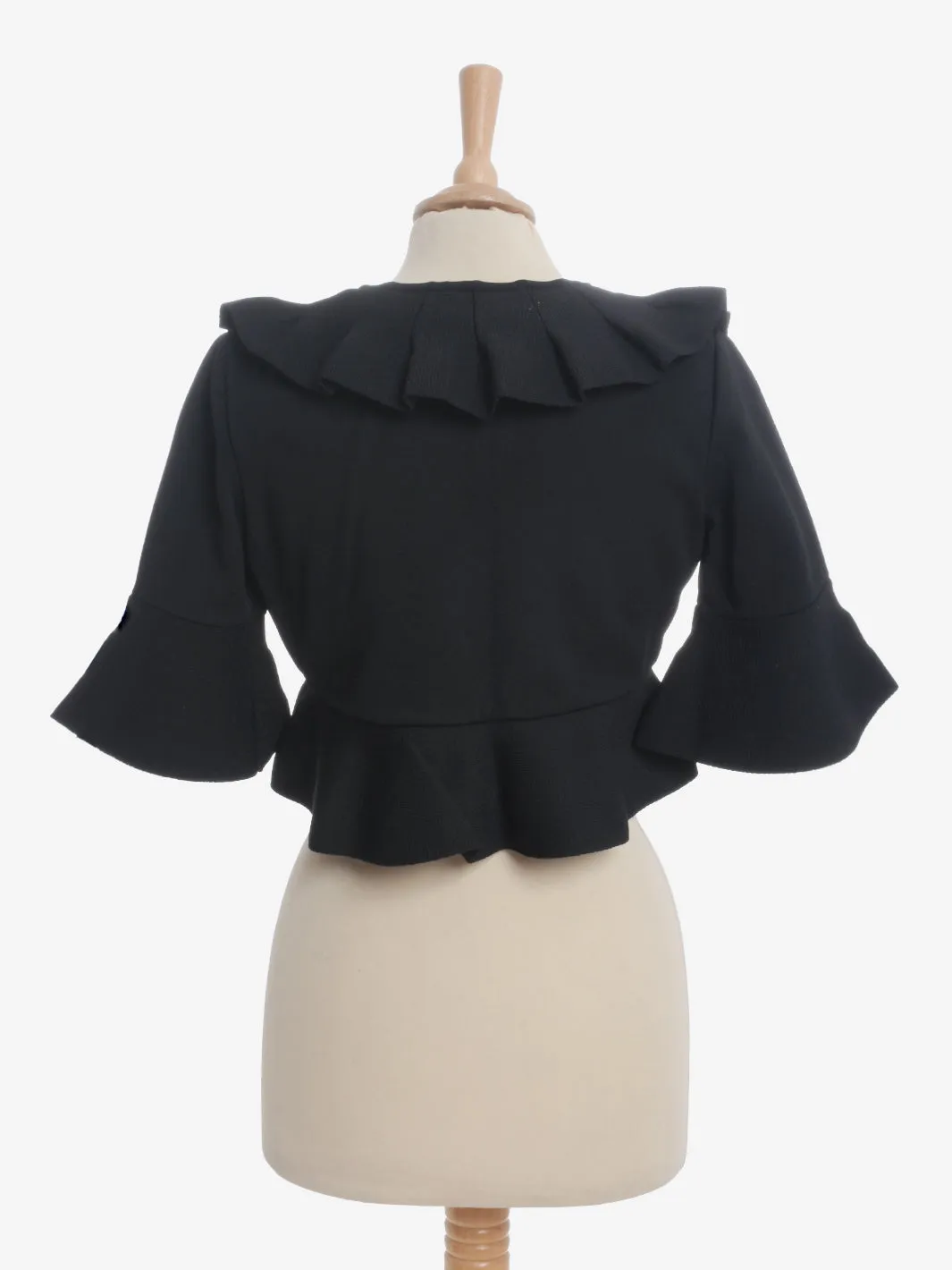 Vintage Ruffle Bolero