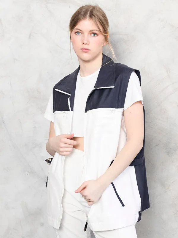 Vintage Y2K ESCADA SPORT Waistcoat Gilet