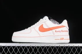 Vlone x Nike Air Force 1 07 Low White Orange AA5360-007