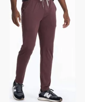 Vuori Ponto Performance Pant In Chestnut Heather