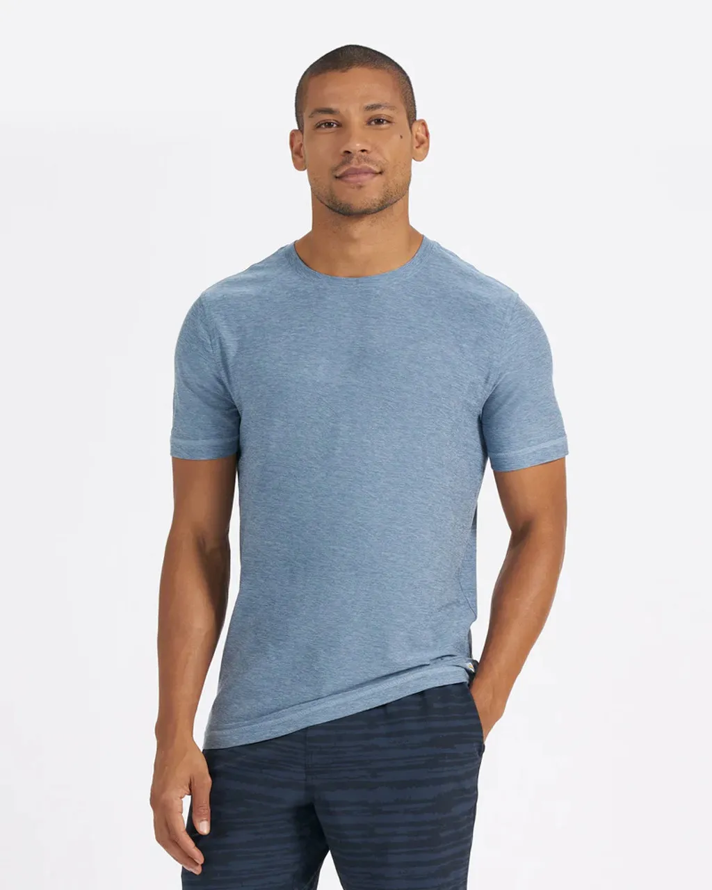 Vuori Strato Tech Tee - Cloud Heather