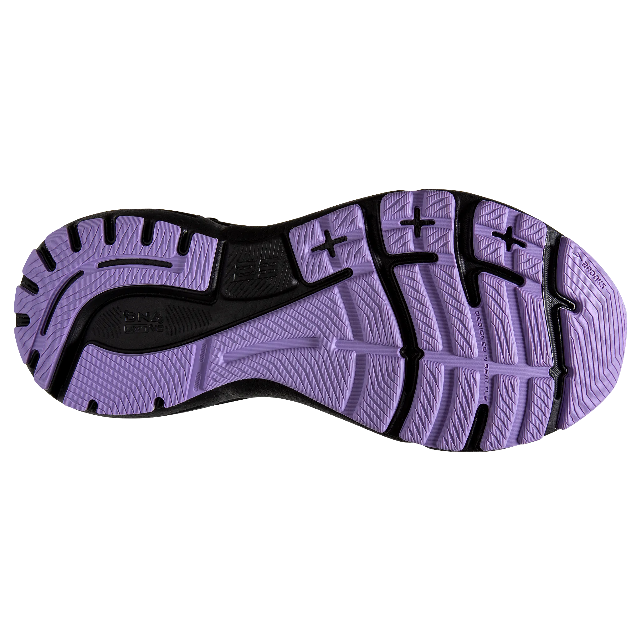 W Brooks Adrenaline GTS 23 Grey/Black/Purple