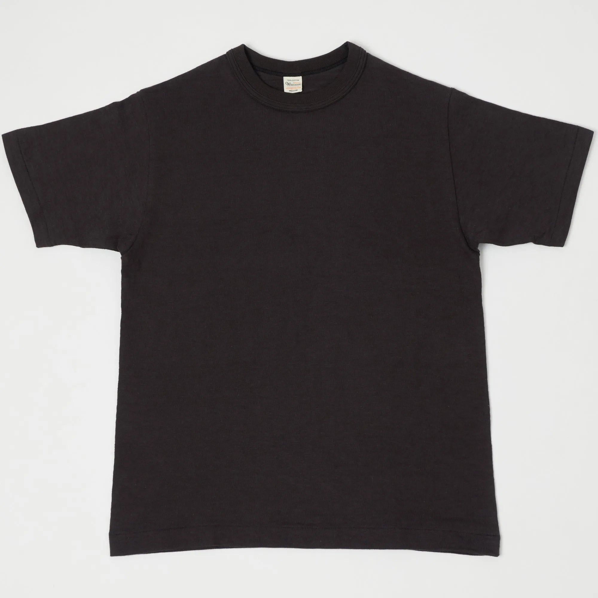 Warehouse 4601 Plain Tee - Black