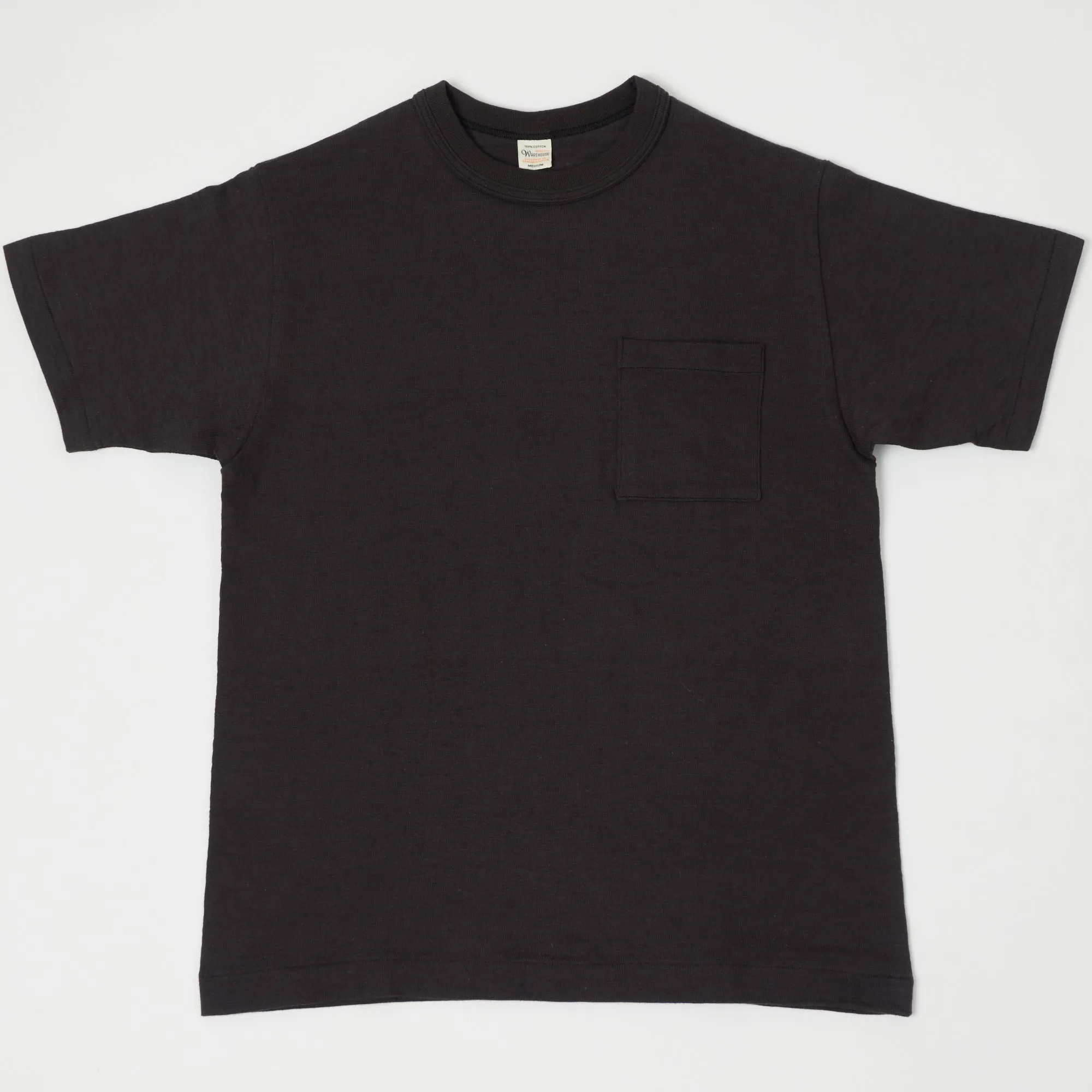 Warehouse 4601 Pocket Tee - Black