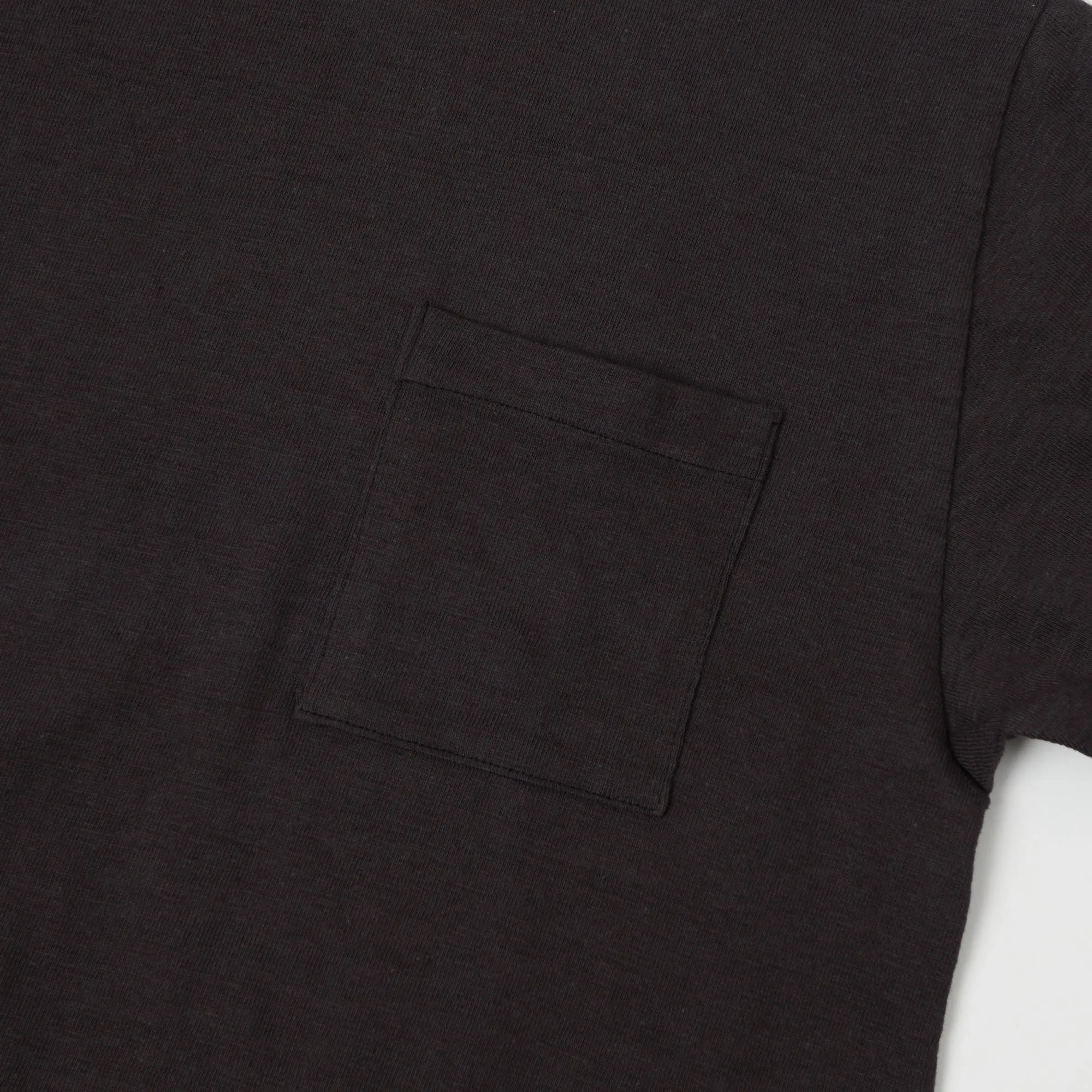 Warehouse 4601 Pocket Tee - Black