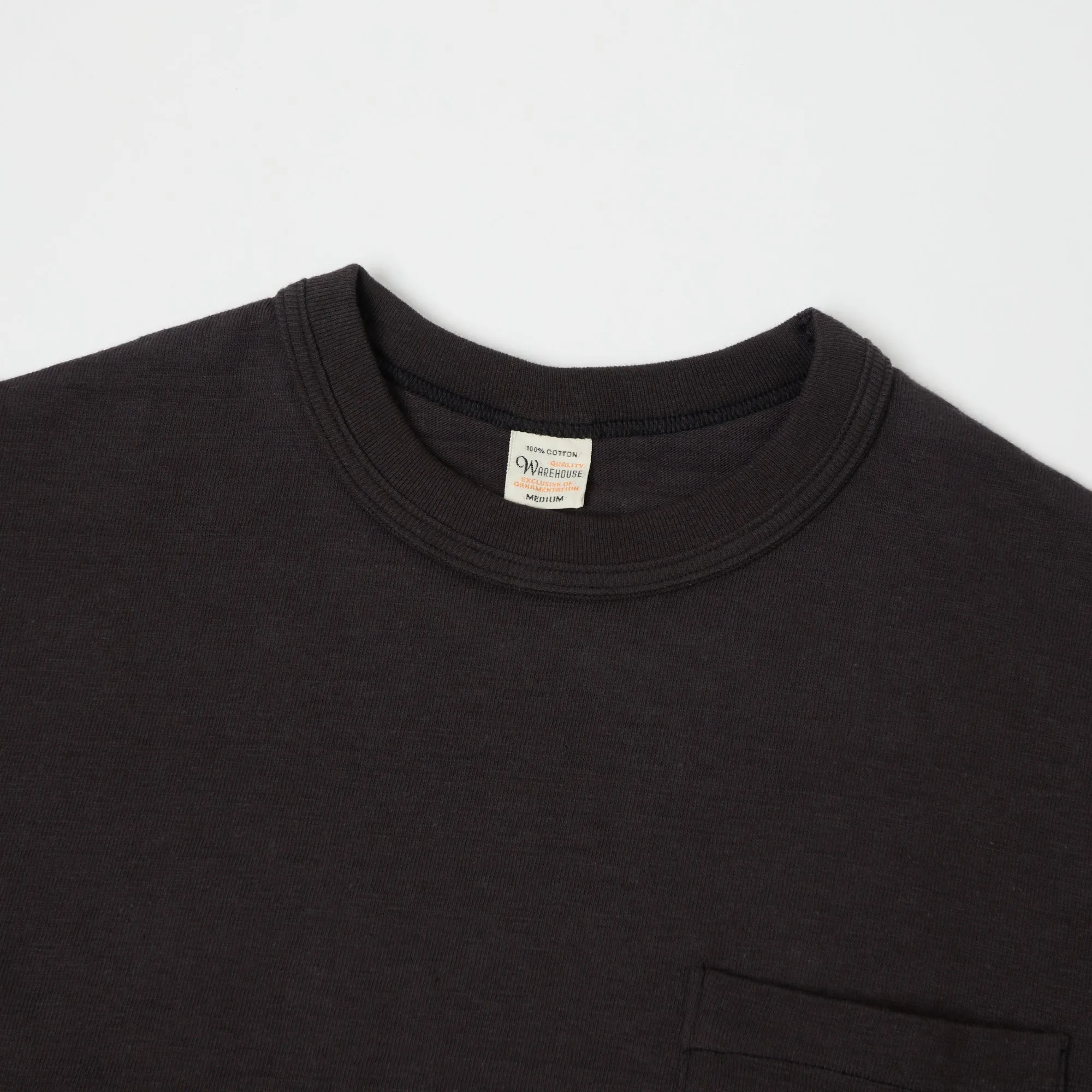 Warehouse 4601 Pocket Tee - Black