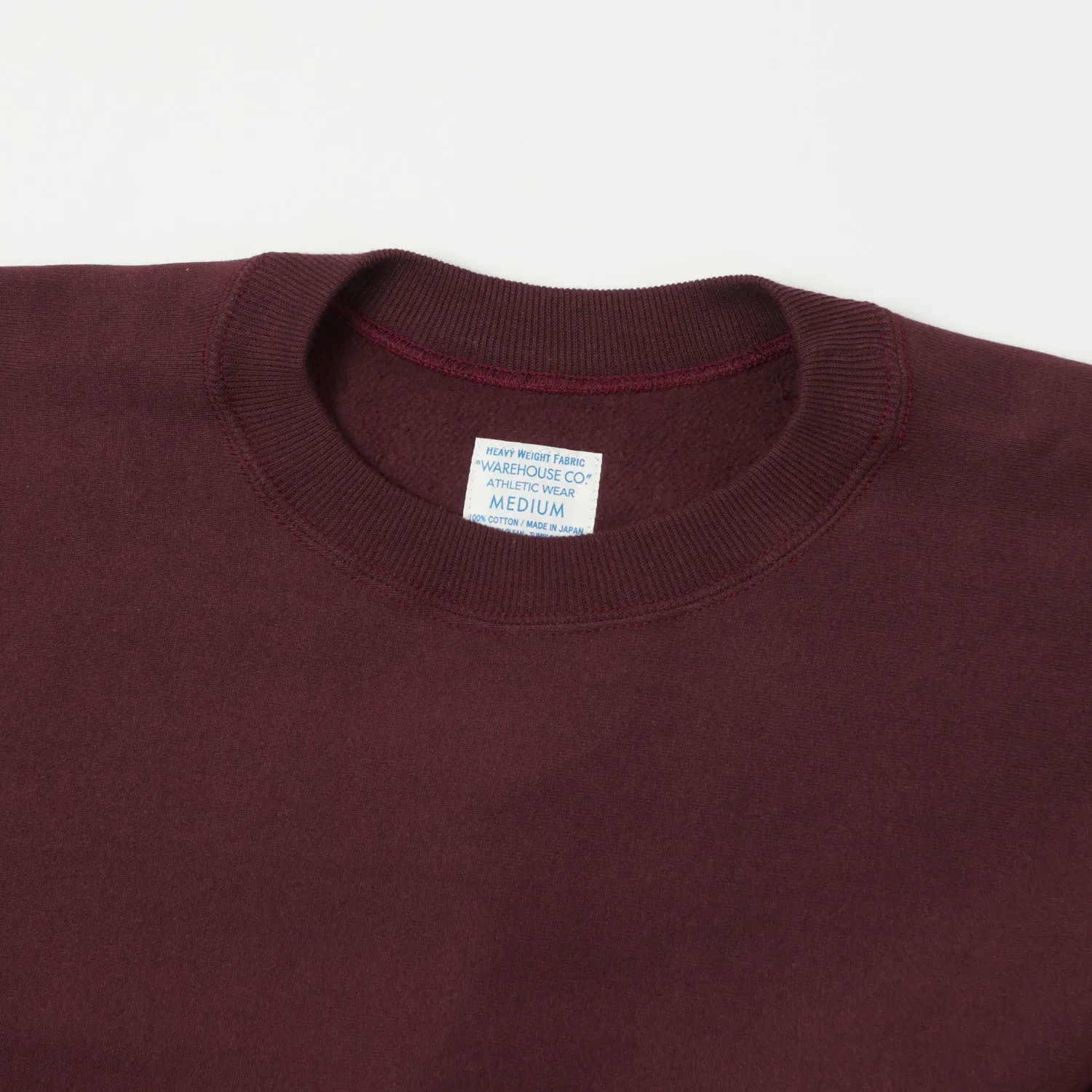 Warehouse 483 Plain Sweatshirt - Bordeaux