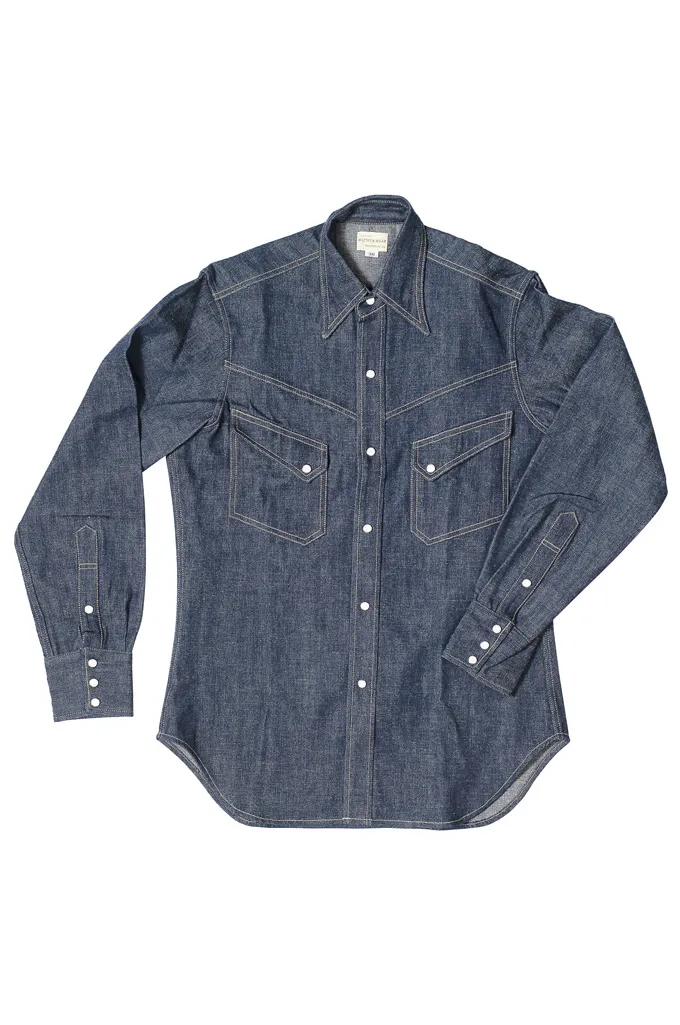 Warehouse Longhorn Denim Shirt