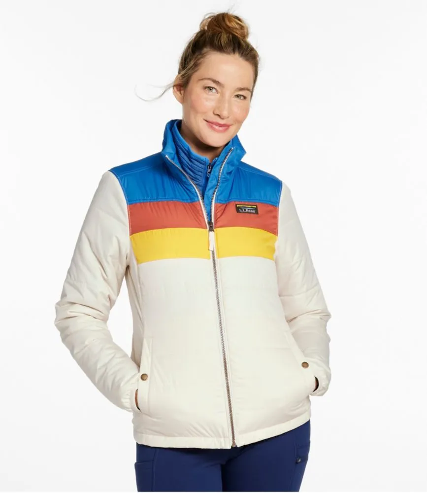 Women's Mountain Classic Puffer Jacket, Colorblock