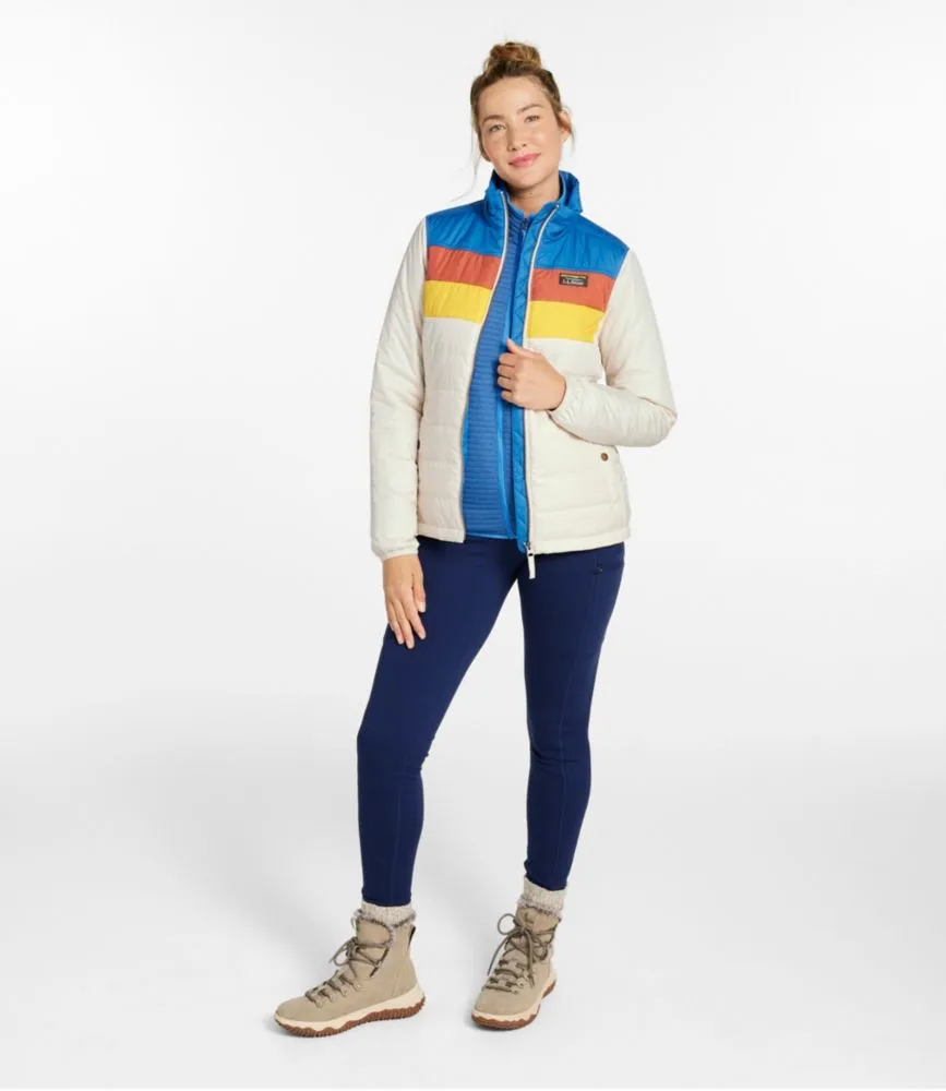 Women's Mountain Classic Puffer Jacket, Colorblock