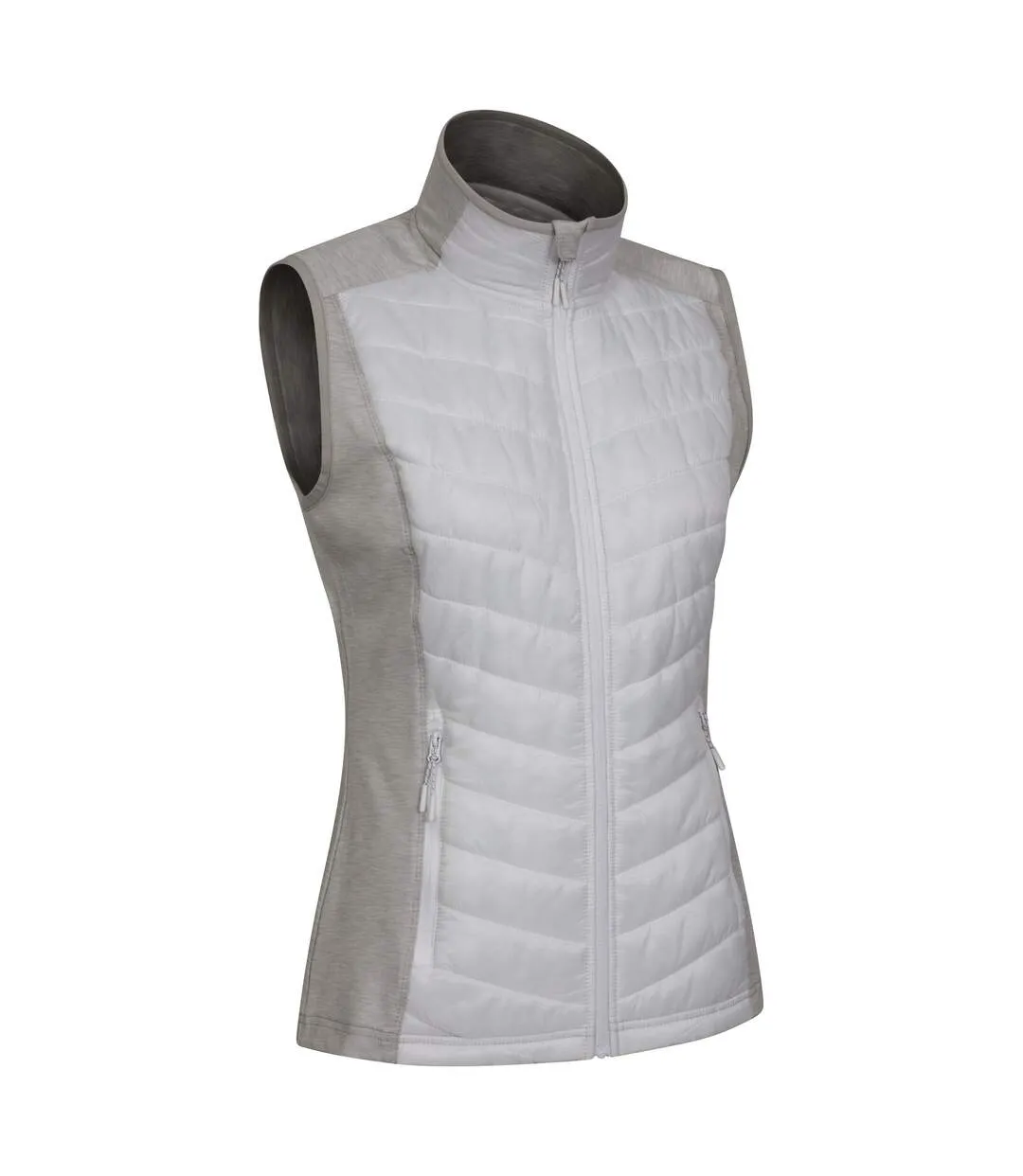 Womens/ladies action padded gilet white Mountain Warehouse