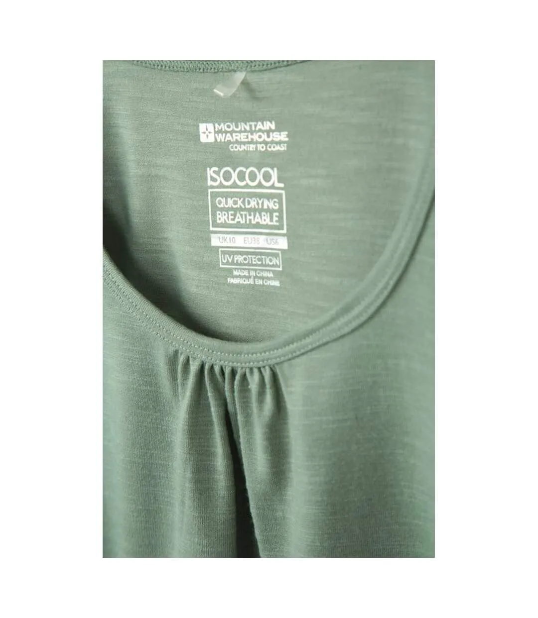 Womens/ladies agra t-shirt green Mountain Warehouse