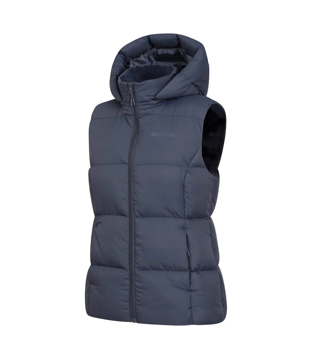 Womens/ladies astral ii padded gilet grey Mountain Warehouse