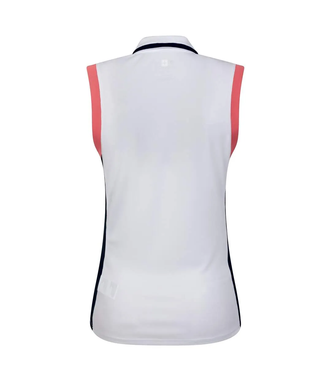 Womens/ladies classic polo neck golf vest top white Mountain Warehouse