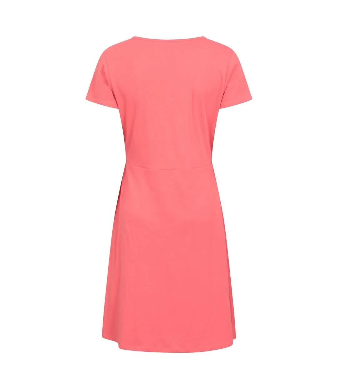 Womens/ladies essentials lora plain skater dress coral Mountain Warehouse