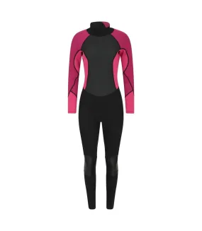 Womens/ladies full wetsuit pink Mountain Warehouse