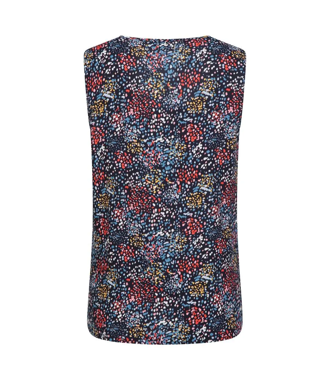 Womens/ladies orchid patterned tank top multicoloured Mountain Warehouse