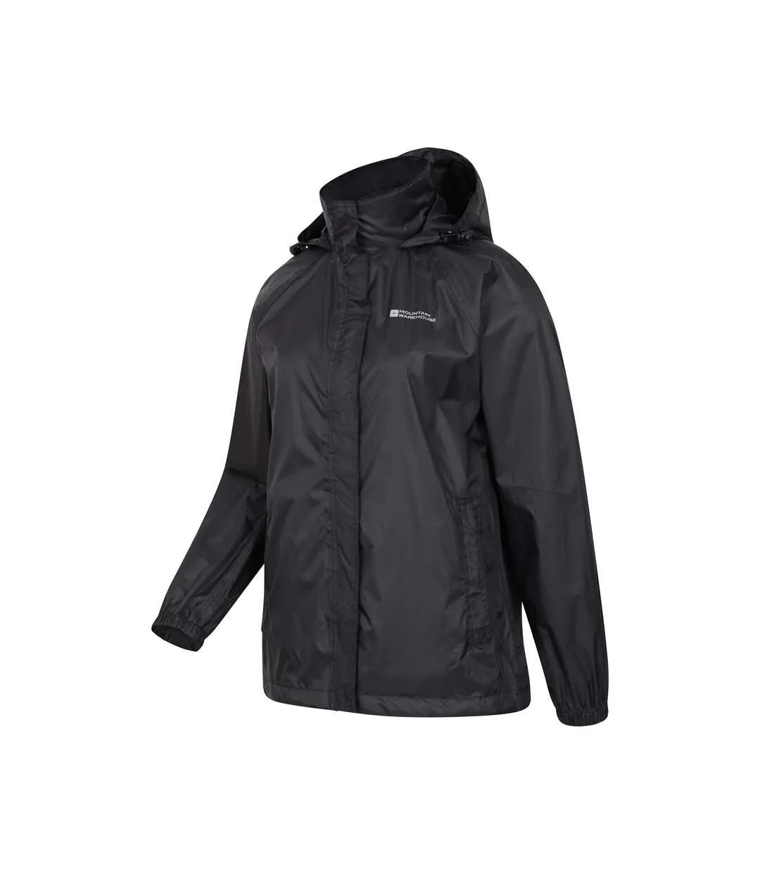 Womens/ladies pakka ii waterproof jacket black Mountain Warehouse