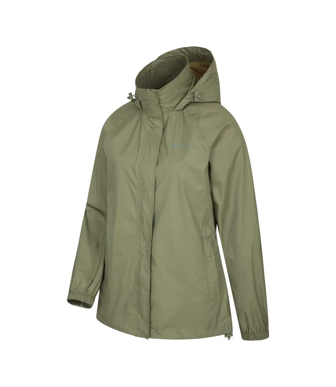 Womens/ladies pakka ii waterproof jacket khaki Mountain Warehouse