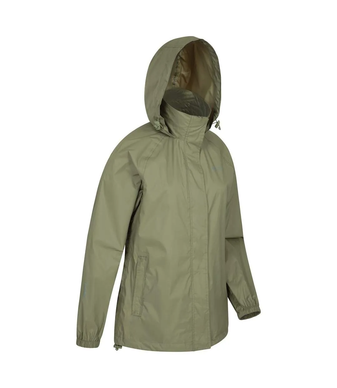 Womens/ladies pakka ii waterproof jacket khaki Mountain Warehouse