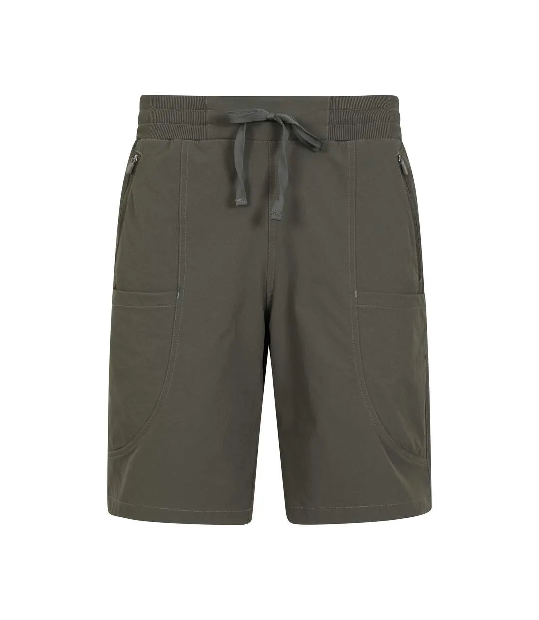 Womens/ladies ridge stretch superslim shorts green Mountain Warehouse