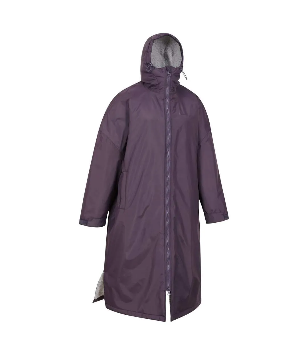 Womens/ladies tidal waterproof changing robe l purple Mountain Warehouse