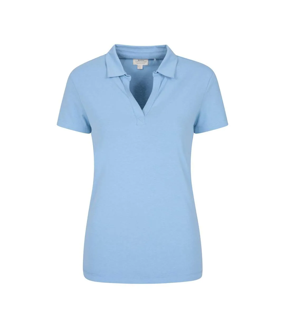 Womens/ladies uv protection polo shirt blue Mountain Warehouse