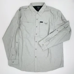 Wrangler  Ls Hike To Fish Shirt - Camicia di seconda mano - Uomo - Grigio - XL