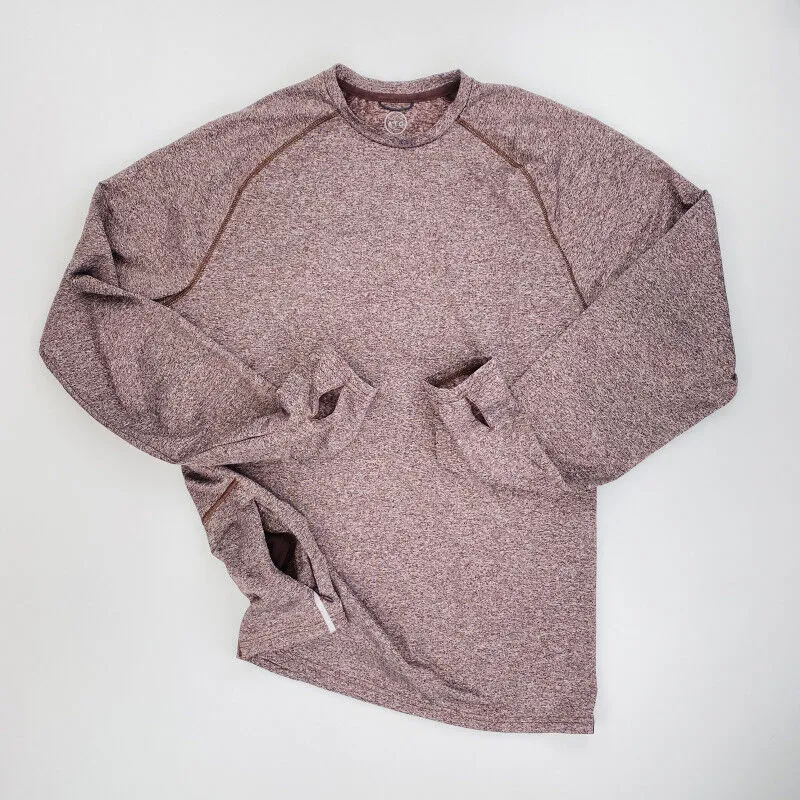 Wrangler  Ls Performance Crewneck - Felpa con cappuccio di seconda mano - Uomo - Marrone - M