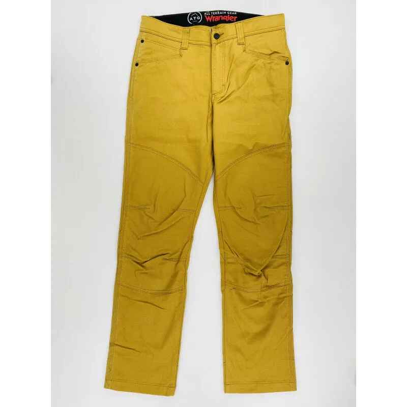 Wrangler  Reinforced Utility P - Pantaloni da escursionismo di seconda mano - Uomo - Giallo - US 32