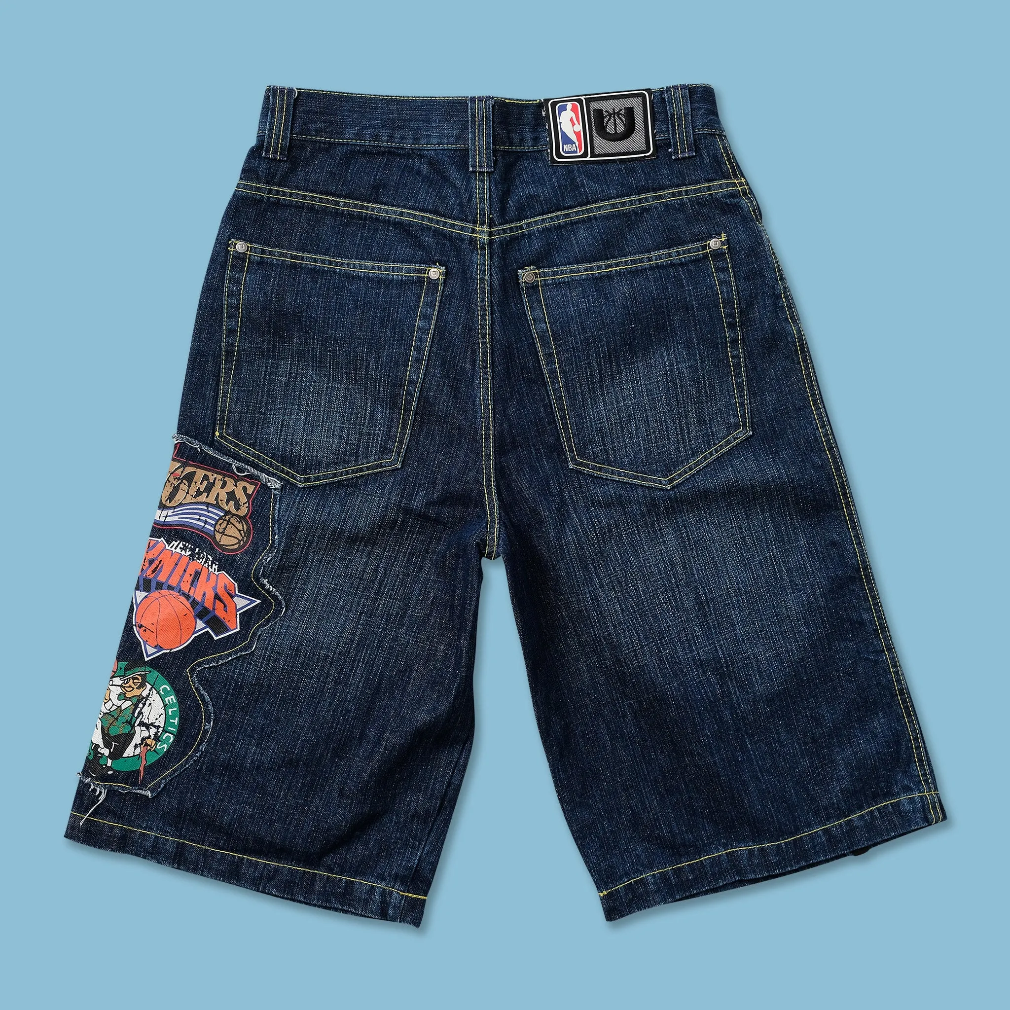 Y2K NBA Jorts W32