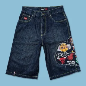 Y2K NBA Jorts W32