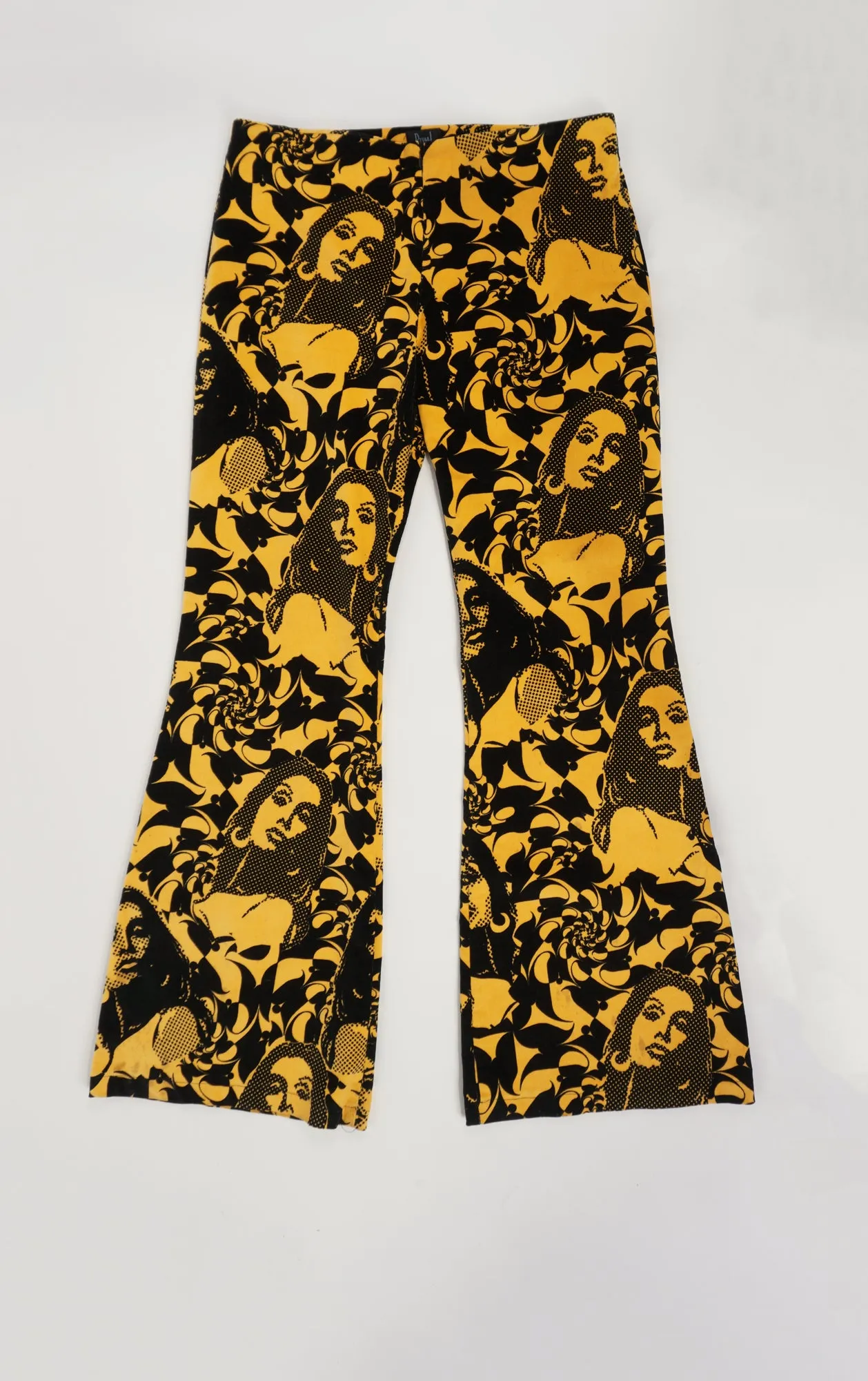 Y2K Pop Art Print Flares