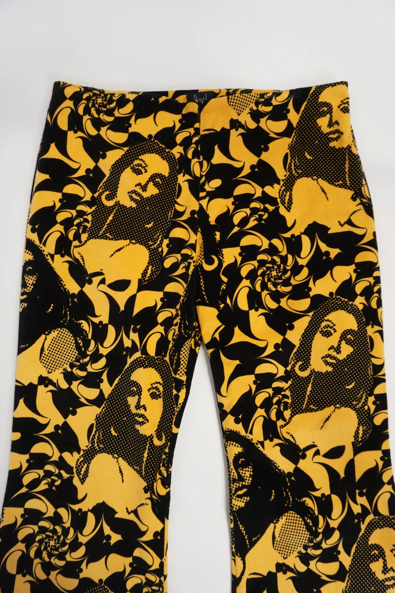 Y2K Pop Art Print Flares