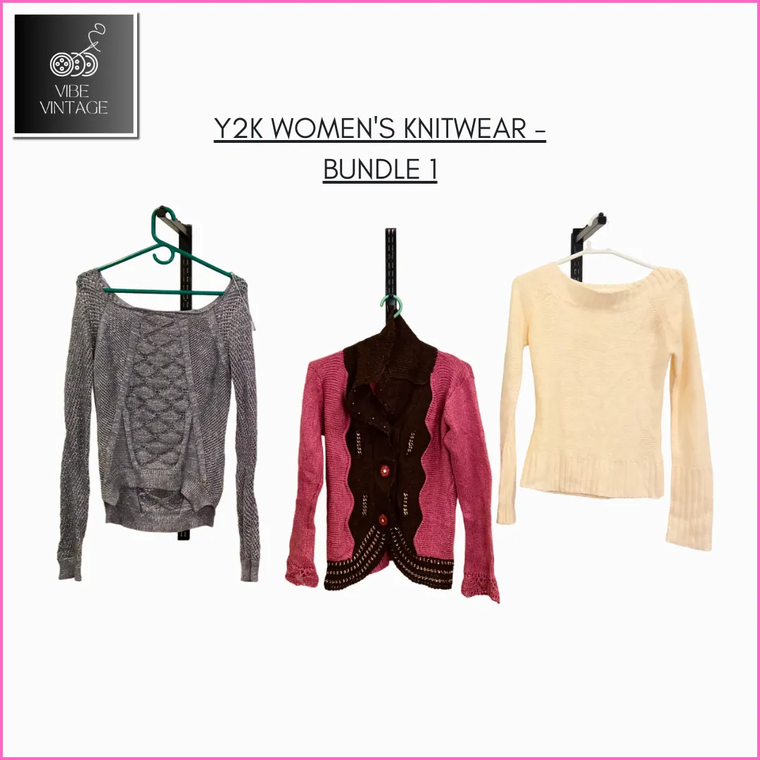 Y2K WOMEN'S KNITWEAR - BUNDLE 1 - 12 PCS